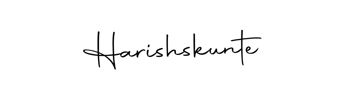 How to make Harishskunte signature? Autography-DOLnW is a professional autograph style. Create handwritten signature for Harishskunte name. Harishskunte signature style 10 images and pictures png