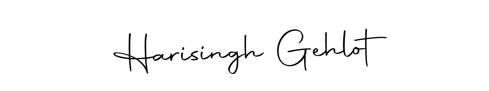 Harisingh Gehlot stylish signature style. Best Handwritten Sign (Autography-DOLnW) for my name. Handwritten Signature Collection Ideas for my name Harisingh Gehlot. Harisingh Gehlot signature style 10 images and pictures png