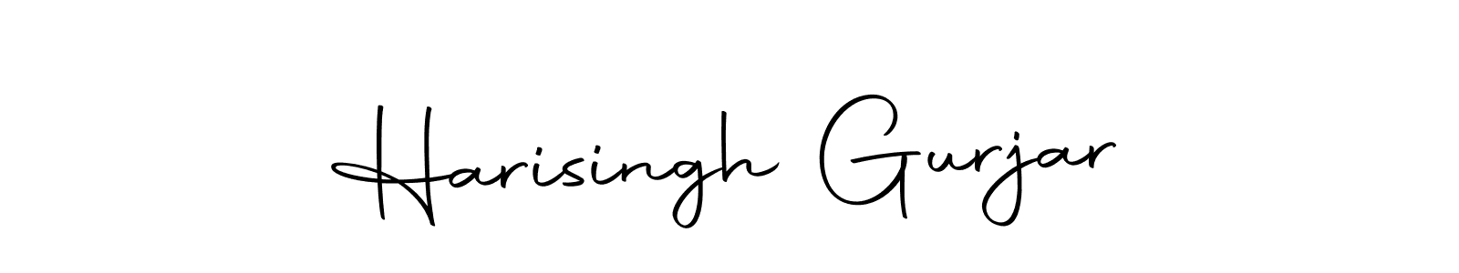 Similarly Autography-DOLnW is the best handwritten signature design. Signature creator online .You can use it as an online autograph creator for name Harisingh Gurjar. Harisingh Gurjar signature style 10 images and pictures png