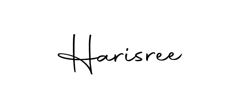 Make a beautiful signature design for name Harisree. With this signature (Autography-DOLnW) style, you can create a handwritten signature for free. Harisree signature style 10 images and pictures png