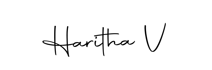 Also You can easily find your signature by using the search form. We will create Haritha V name handwritten signature images for you free of cost using Autography-DOLnW sign style. Haritha V signature style 10 images and pictures png