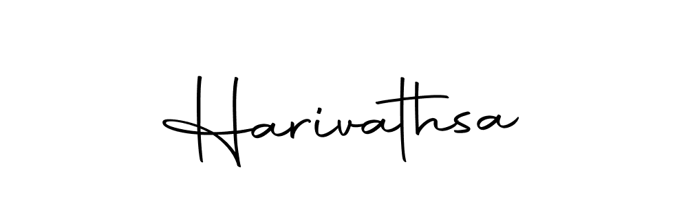 Use a signature maker to create a handwritten signature online. With this signature software, you can design (Autography-DOLnW) your own signature for name Harivathsa. Harivathsa signature style 10 images and pictures png