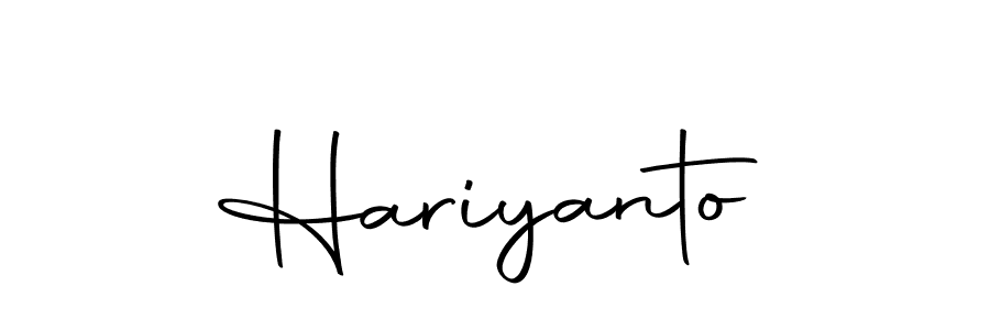 Here are the top 10 professional signature styles for the name Hariyanto. These are the best autograph styles you can use for your name. Hariyanto signature style 10 images and pictures png