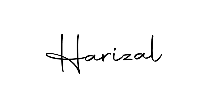 Use a signature maker to create a handwritten signature online. With this signature software, you can design (Autography-DOLnW) your own signature for name Harizal. Harizal signature style 10 images and pictures png