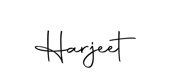 Make a beautiful signature design for name Harjeet. With this signature (Autography-DOLnW) style, you can create a handwritten signature for free. Harjeet signature style 10 images and pictures png