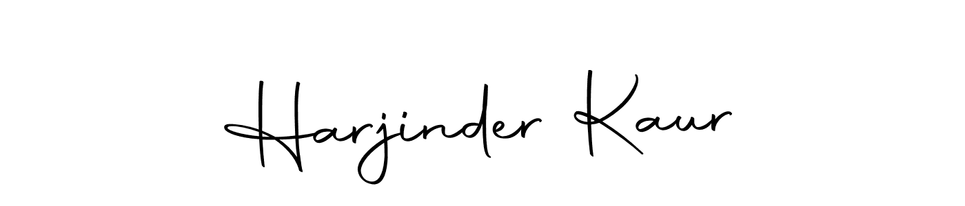 How to make Harjinder Kaur signature? Autography-DOLnW is a professional autograph style. Create handwritten signature for Harjinder Kaur name. Harjinder Kaur signature style 10 images and pictures png