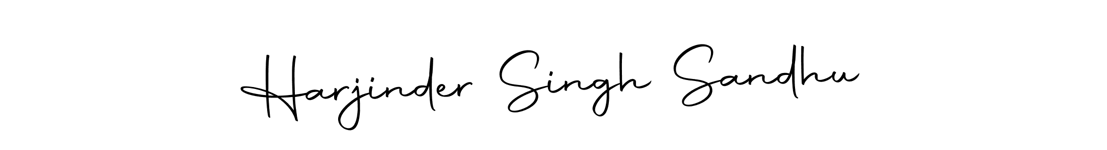 Make a beautiful signature design for name Harjinder Singh Sandhu. With this signature (Autography-DOLnW) style, you can create a handwritten signature for free. Harjinder Singh Sandhu signature style 10 images and pictures png