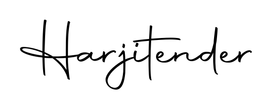 If you are searching for the best signature style for your name Harjitender, here we have designed multiple signature styles using Autography-DOLnW. Harjitender signature style 10 images and pictures png