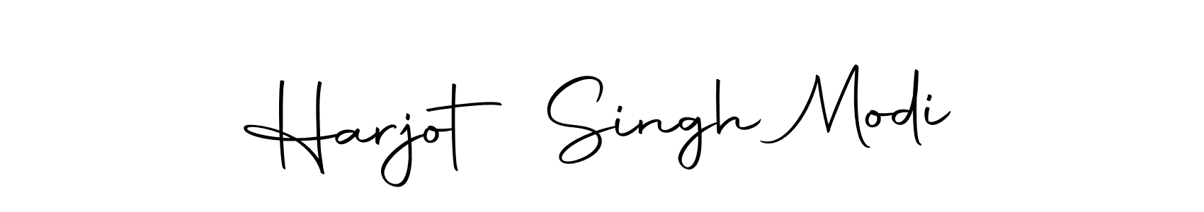 Use a signature maker to create a handwritten signature online. With this signature software, you can design (Autography-DOLnW) your own signature for name Harjot Singh Modi. Harjot Singh Modi signature style 10 images and pictures png