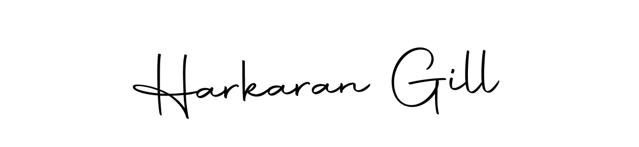 Autography-DOLnW is a professional signature style that is perfect for those who want to add a touch of class to their signature. It is also a great choice for those who want to make their signature more unique. Get Harkaran Gill name to fancy signature for free. Harkaran Gill signature style 10 images and pictures png