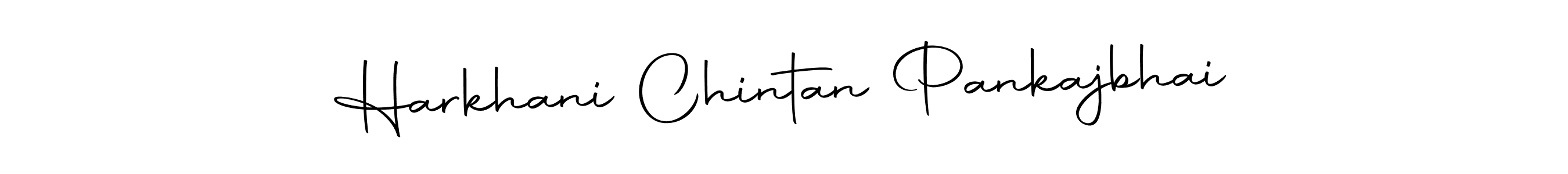 Design your own signature with our free online signature maker. With this signature software, you can create a handwritten (Autography-DOLnW) signature for name Harkhani Chintan Pankajbhai. Harkhani Chintan Pankajbhai signature style 10 images and pictures png