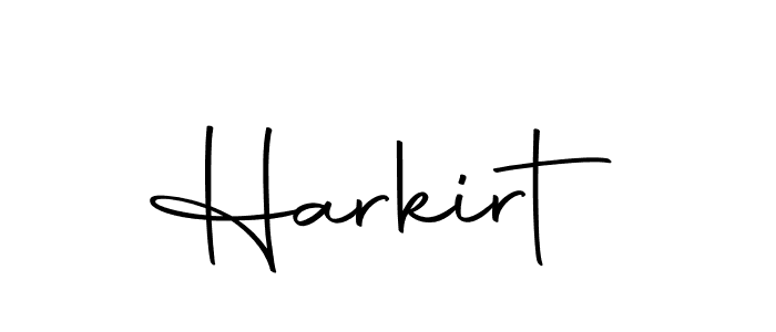 How to make Harkirt signature? Autography-DOLnW is a professional autograph style. Create handwritten signature for Harkirt name. Harkirt signature style 10 images and pictures png