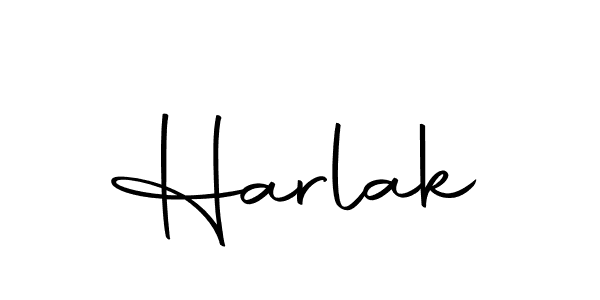 The best way (Autography-DOLnW) to make a short signature is to pick only two or three words in your name. The name Harlak include a total of six letters. For converting this name. Harlak signature style 10 images and pictures png
