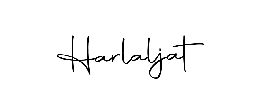 Use a signature maker to create a handwritten signature online. With this signature software, you can design (Autography-DOLnW) your own signature for name Harlaljat. Harlaljat signature style 10 images and pictures png