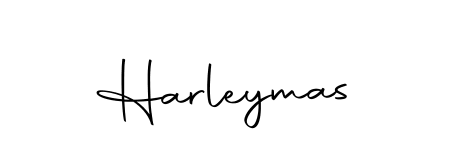 Create a beautiful signature design for name Harleymas. With this signature (Autography-DOLnW) fonts, you can make a handwritten signature for free. Harleymas signature style 10 images and pictures png