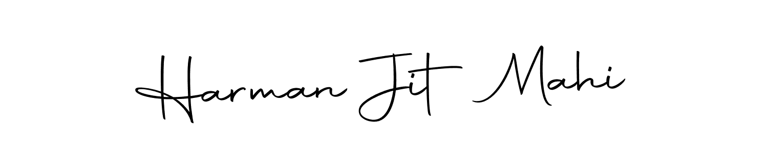 Also we have Harman Jit Mahi name is the best signature style. Create professional handwritten signature collection using Autography-DOLnW autograph style. Harman Jit Mahi signature style 10 images and pictures png