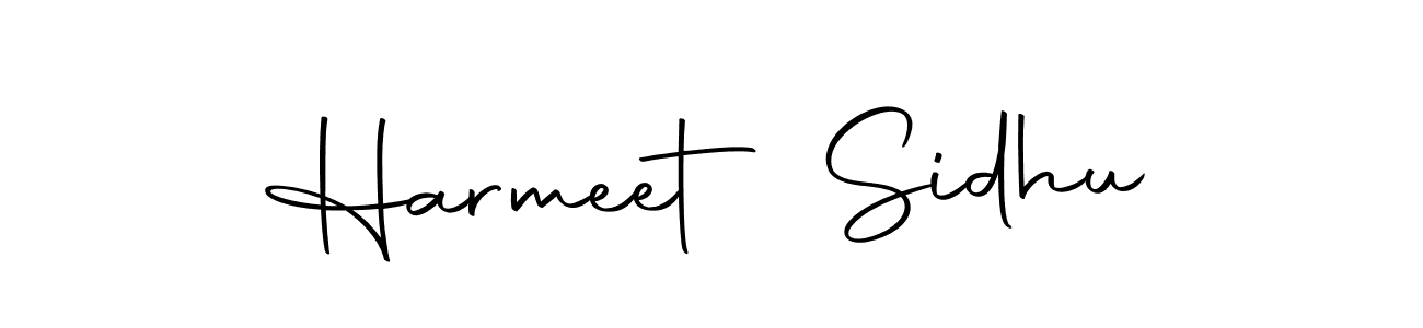 Design your own signature with our free online signature maker. With this signature software, you can create a handwritten (Autography-DOLnW) signature for name Harmeet Sidhu. Harmeet Sidhu signature style 10 images and pictures png