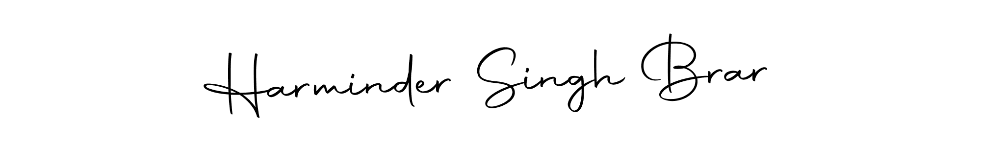 How to make Harminder Singh Brar signature? Autography-DOLnW is a professional autograph style. Create handwritten signature for Harminder Singh Brar name. Harminder Singh Brar signature style 10 images and pictures png