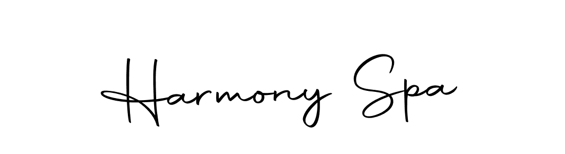 You should practise on your own different ways (Autography-DOLnW) to write your name (Harmony Spa) in signature. don't let someone else do it for you. Harmony Spa signature style 10 images and pictures png