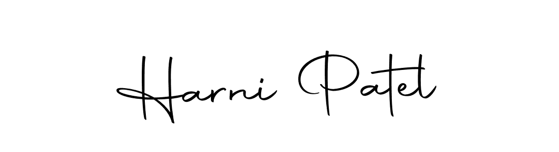 Also we have Harni Patel name is the best signature style. Create professional handwritten signature collection using Autography-DOLnW autograph style. Harni Patel signature style 10 images and pictures png