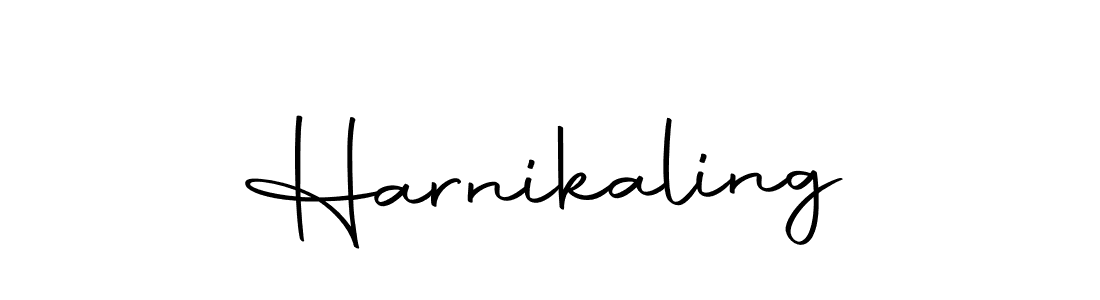 Make a beautiful signature design for name Harnikaling. Use this online signature maker to create a handwritten signature for free. Harnikaling signature style 10 images and pictures png