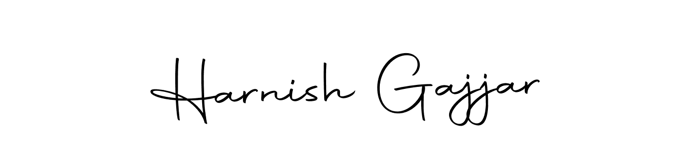 if you are searching for the best signature style for your name Harnish Gajjar. so please give up your signature search. here we have designed multiple signature styles  using Autography-DOLnW. Harnish Gajjar signature style 10 images and pictures png