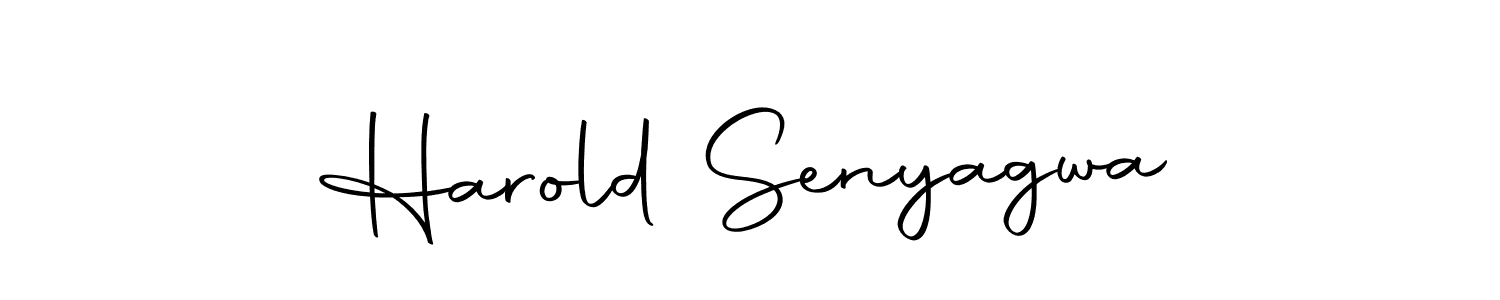 How to make Harold Senyagwa name signature. Use Autography-DOLnW style for creating short signs online. This is the latest handwritten sign. Harold Senyagwa signature style 10 images and pictures png