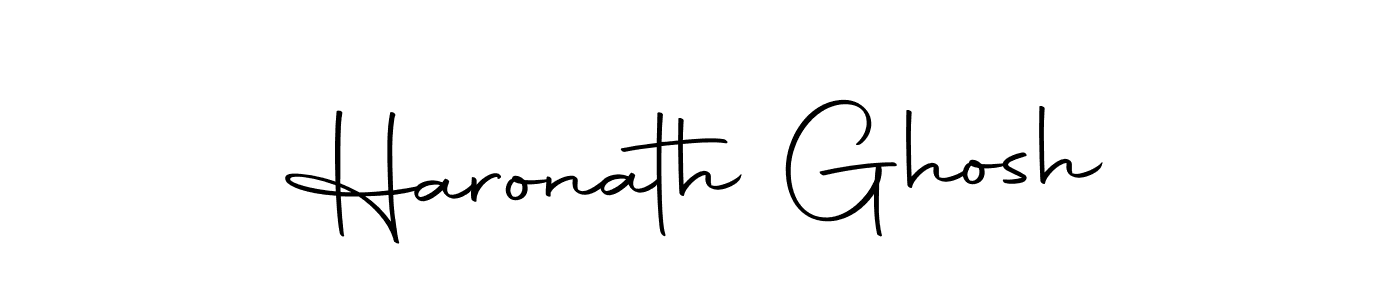 The best way (Autography-DOLnW) to make a short signature is to pick only two or three words in your name. The name Haronath Ghosh include a total of six letters. For converting this name. Haronath Ghosh signature style 10 images and pictures png