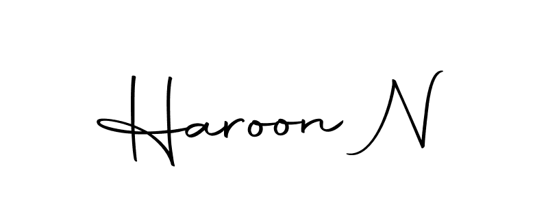 This is the best signature style for the Haroon N name. Also you like these signature font (Autography-DOLnW). Mix name signature. Haroon N signature style 10 images and pictures png