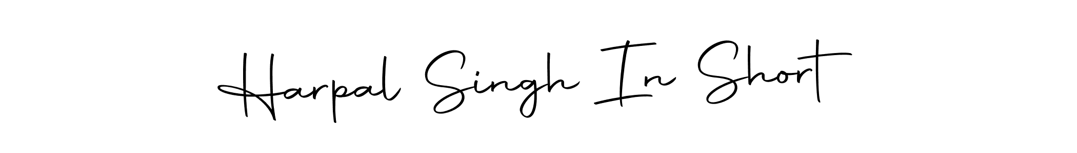 Make a beautiful signature design for name Harpal Singh In Short. Use this online signature maker to create a handwritten signature for free. Harpal Singh In Short signature style 10 images and pictures png