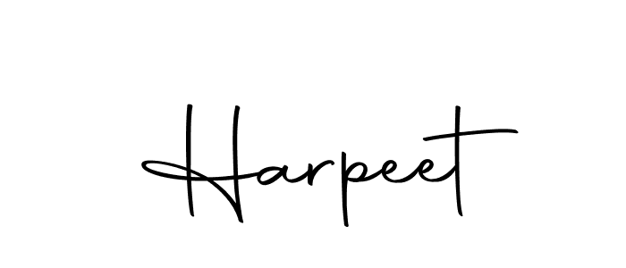 Use a signature maker to create a handwritten signature online. With this signature software, you can design (Autography-DOLnW) your own signature for name Harpeet. Harpeet signature style 10 images and pictures png