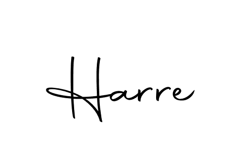 How to make Harre signature? Autography-DOLnW is a professional autograph style. Create handwritten signature for Harre name. Harre signature style 10 images and pictures png