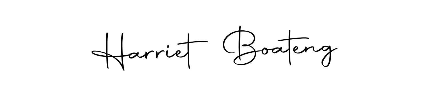 Use a signature maker to create a handwritten signature online. With this signature software, you can design (Autography-DOLnW) your own signature for name Harriet Boateng. Harriet Boateng signature style 10 images and pictures png