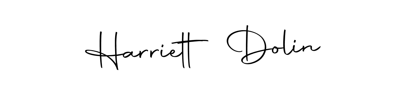 Make a beautiful signature design for name Harriett Dolin. With this signature (Autography-DOLnW) style, you can create a handwritten signature for free. Harriett Dolin signature style 10 images and pictures png