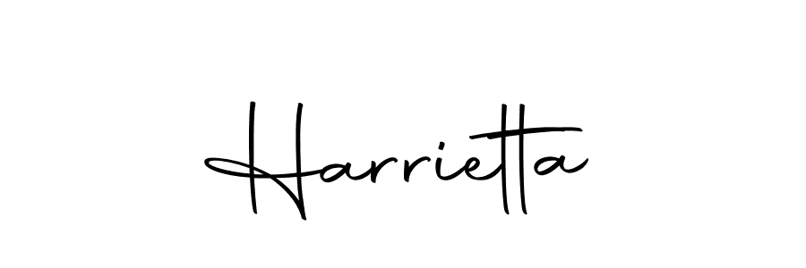 Make a beautiful signature design for name Harrietta. With this signature (Autography-DOLnW) style, you can create a handwritten signature for free. Harrietta signature style 10 images and pictures png