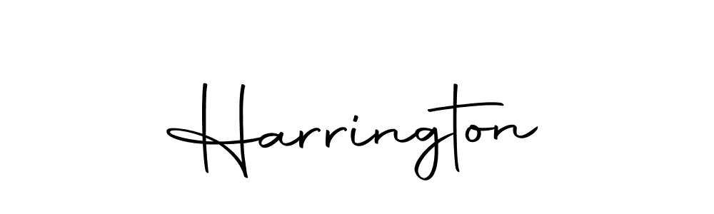 Use a signature maker to create a handwritten signature online. With this signature software, you can design (Autography-DOLnW) your own signature for name Harrington. Harrington signature style 10 images and pictures png