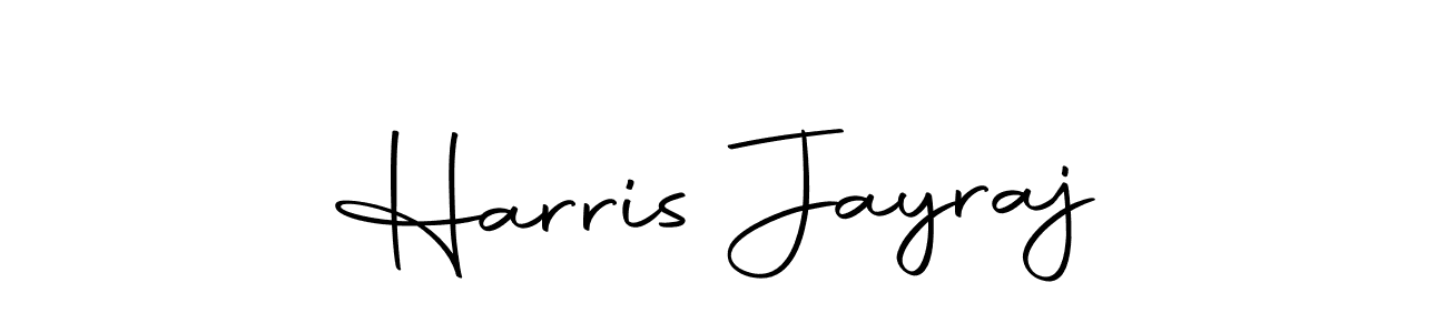Create a beautiful signature design for name Harris Jayraj. With this signature (Autography-DOLnW) fonts, you can make a handwritten signature for free. Harris Jayraj signature style 10 images and pictures png