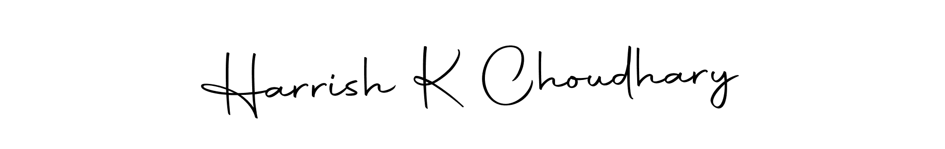 The best way (Autography-DOLnW) to make a short signature is to pick only two or three words in your name. The name Harrish K Choudhary include a total of six letters. For converting this name. Harrish K Choudhary signature style 10 images and pictures png