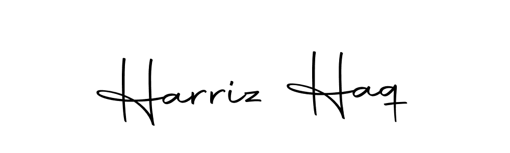 if you are searching for the best signature style for your name Harriz Haq. so please give up your signature search. here we have designed multiple signature styles  using Autography-DOLnW. Harriz Haq signature style 10 images and pictures png