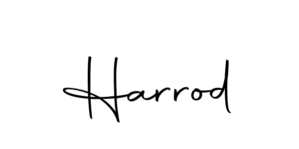 Create a beautiful signature design for name Harrod. With this signature (Autography-DOLnW) fonts, you can make a handwritten signature for free. Harrod signature style 10 images and pictures png