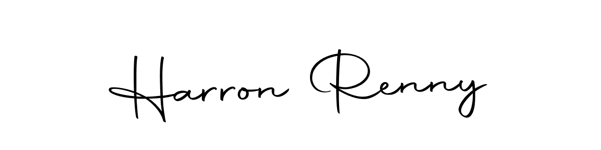 Autography-DOLnW is a professional signature style that is perfect for those who want to add a touch of class to their signature. It is also a great choice for those who want to make their signature more unique. Get Harron Renny name to fancy signature for free. Harron Renny signature style 10 images and pictures png