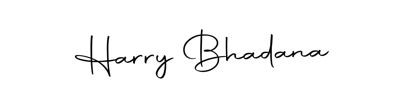 Make a beautiful signature design for name Harry Bhadana. Use this online signature maker to create a handwritten signature for free. Harry Bhadana signature style 10 images and pictures png