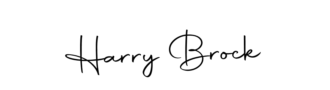 How to make Harry Brock name signature. Use Autography-DOLnW style for creating short signs online. This is the latest handwritten sign. Harry Brock signature style 10 images and pictures png