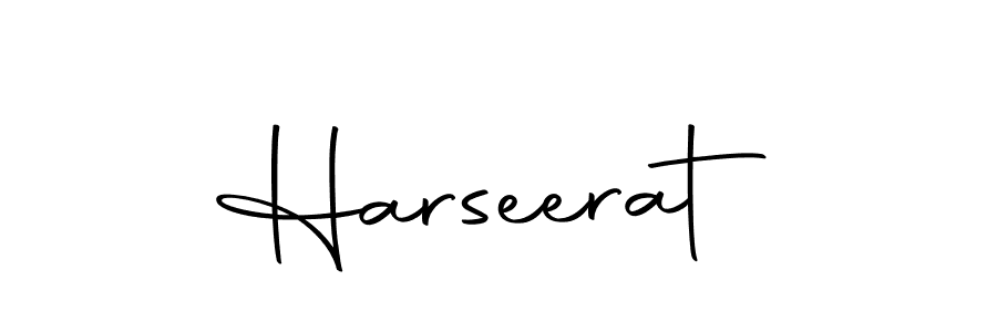 Design your own signature with our free online signature maker. With this signature software, you can create a handwritten (Autography-DOLnW) signature for name Harseerat. Harseerat signature style 10 images and pictures png