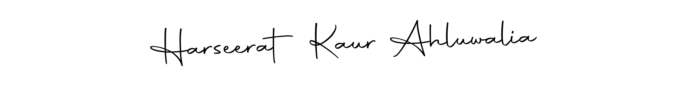 Use a signature maker to create a handwritten signature online. With this signature software, you can design (Autography-DOLnW) your own signature for name Harseerat Kaur Ahluwalia. Harseerat Kaur Ahluwalia signature style 10 images and pictures png