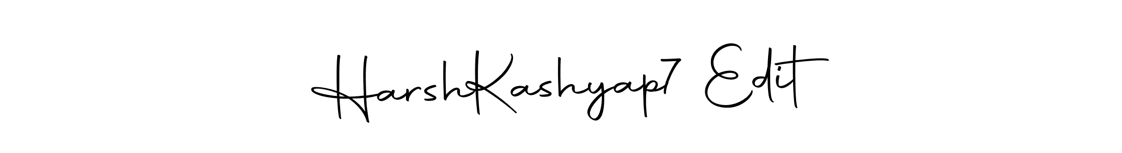 How to make Harsh  Kashyap  7 Edit signature? Autography-DOLnW is a professional autograph style. Create handwritten signature for Harsh  Kashyap  7 Edit name. Harsh  Kashyap  7 Edit signature style 10 images and pictures png