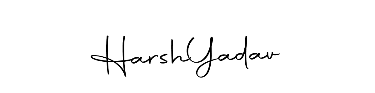 Use a signature maker to create a handwritten signature online. With this signature software, you can design (Autography-DOLnW) your own signature for name Harsh  Yadav. Harsh  Yadav signature style 10 images and pictures png