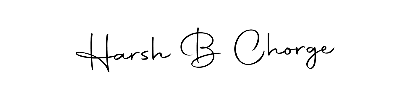 It looks lik you need a new signature style for name Harsh B Chorge. Design unique handwritten (Autography-DOLnW) signature with our free signature maker in just a few clicks. Harsh B Chorge signature style 10 images and pictures png