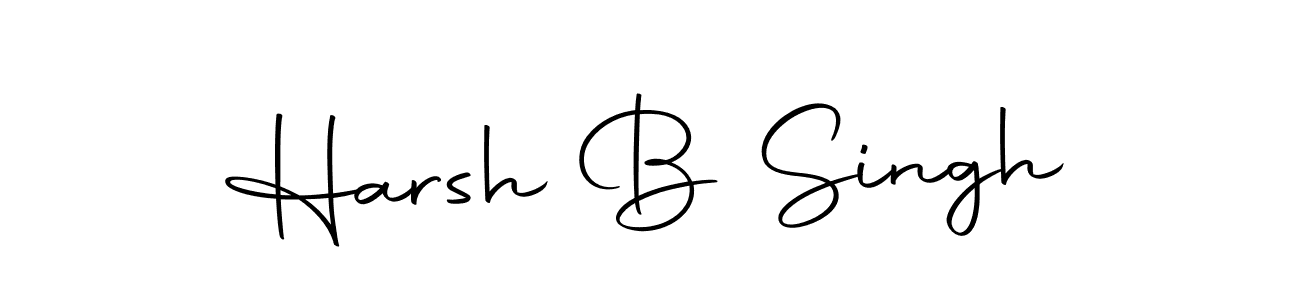 How to make Harsh B Singh signature? Autography-DOLnW is a professional autograph style. Create handwritten signature for Harsh B Singh name. Harsh B Singh signature style 10 images and pictures png