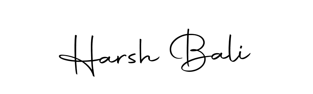 Harsh Bali stylish signature style. Best Handwritten Sign (Autography-DOLnW) for my name. Handwritten Signature Collection Ideas for my name Harsh Bali. Harsh Bali signature style 10 images and pictures png